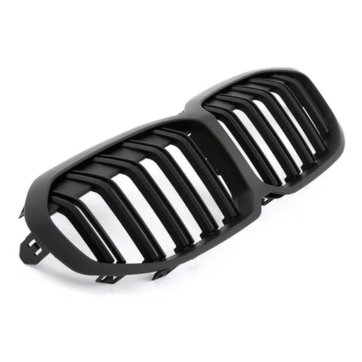 Nieren - BMW 1 Serie F40 - Mat Zwart - Dubbele Spijlen