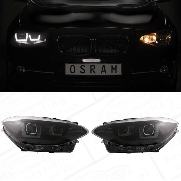 Koplampen Osram - BMW F20 / F21 (06/11 - 03-15) - Full LED - 3D Design - Beamerstyling.nl