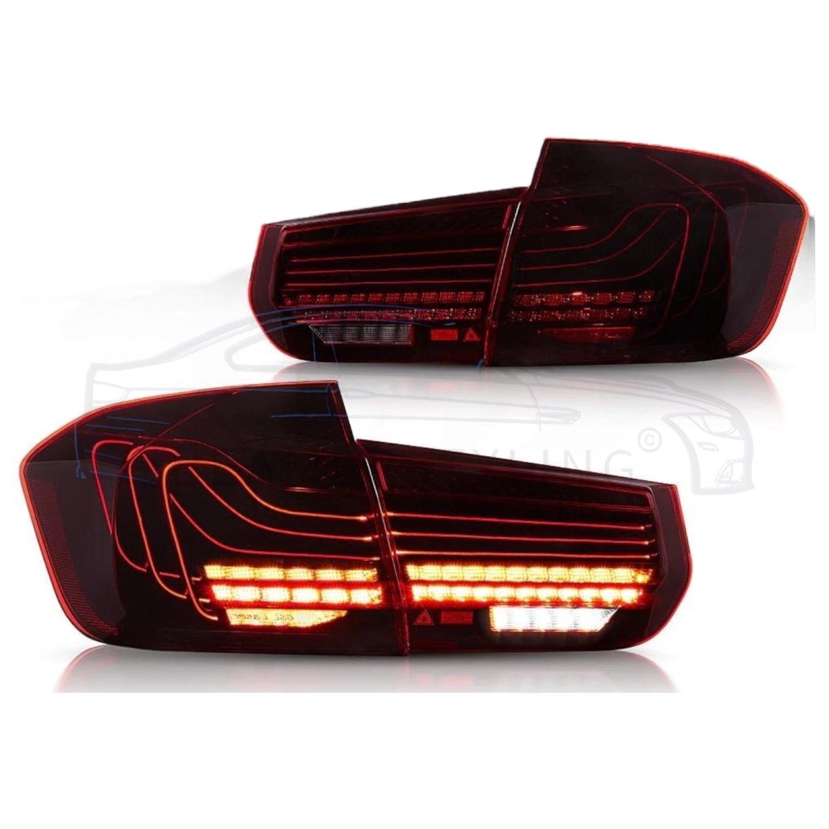 Laser Achterlichten - BMW F30 / F80 - Rood | 2012 - 2019 - Beamerstyling.nl