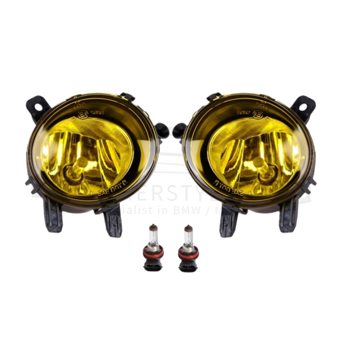 Mistlampen - BMW 1 Serie F20/F21 | 3 Serie F30/F31/F34 | 4 Serie F32/F33/F36 - Geel | H8 - Beamerstyling.nl