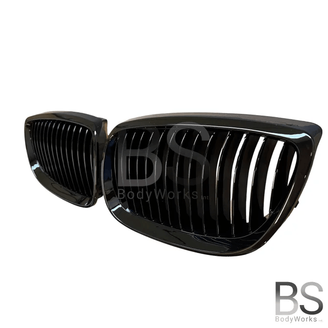 Nieren - BMW E92 / E93 - Hoogglans Zwart | 2006 - 2010 - Beamerstyling.nl