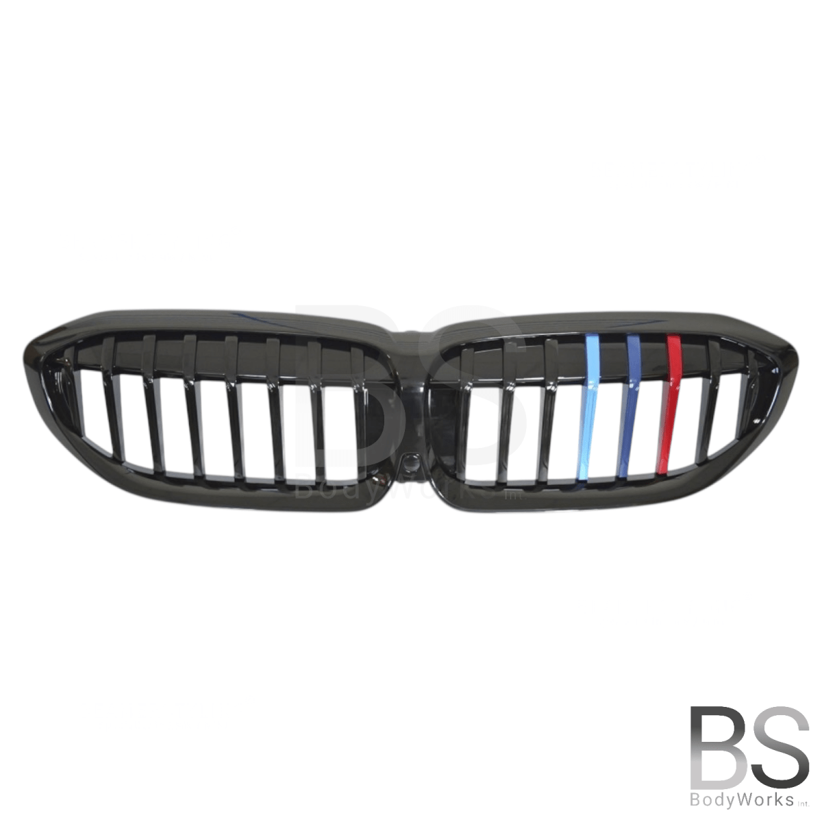 Nieren - BMW G20 / G21 - M Kleuren - Hoogglans Zwart | 2019 - 2022 - Beamerstyling.nl