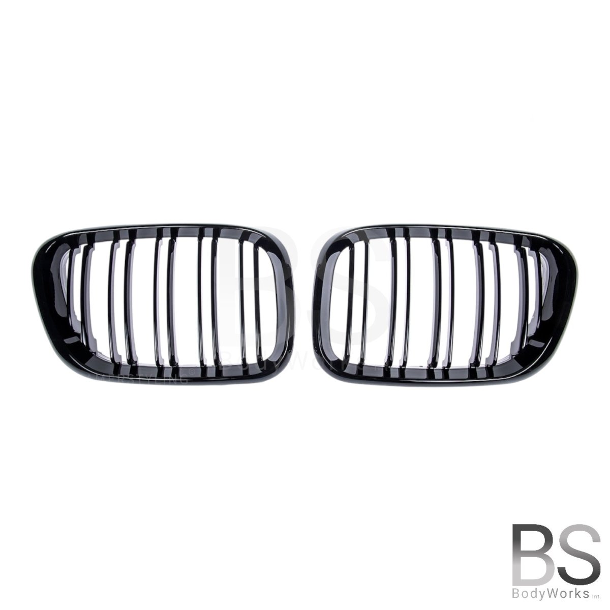 Nieren - BMW X5 E53 - M Look - Hoogglans Zwart | 2000 - 11/2003 - Beamerstyling.nl
