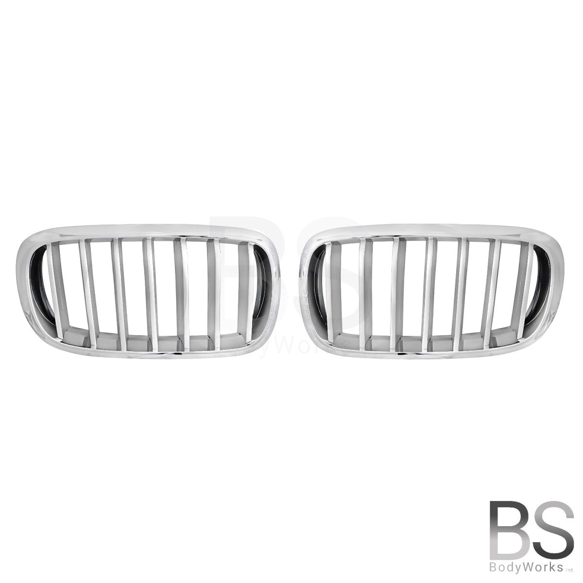Nieren - BMW X5 F15 / F85 / X6 F16 / F86 - Chroom / Graphite | 2014 - 2019 - Beamerstyling.nl