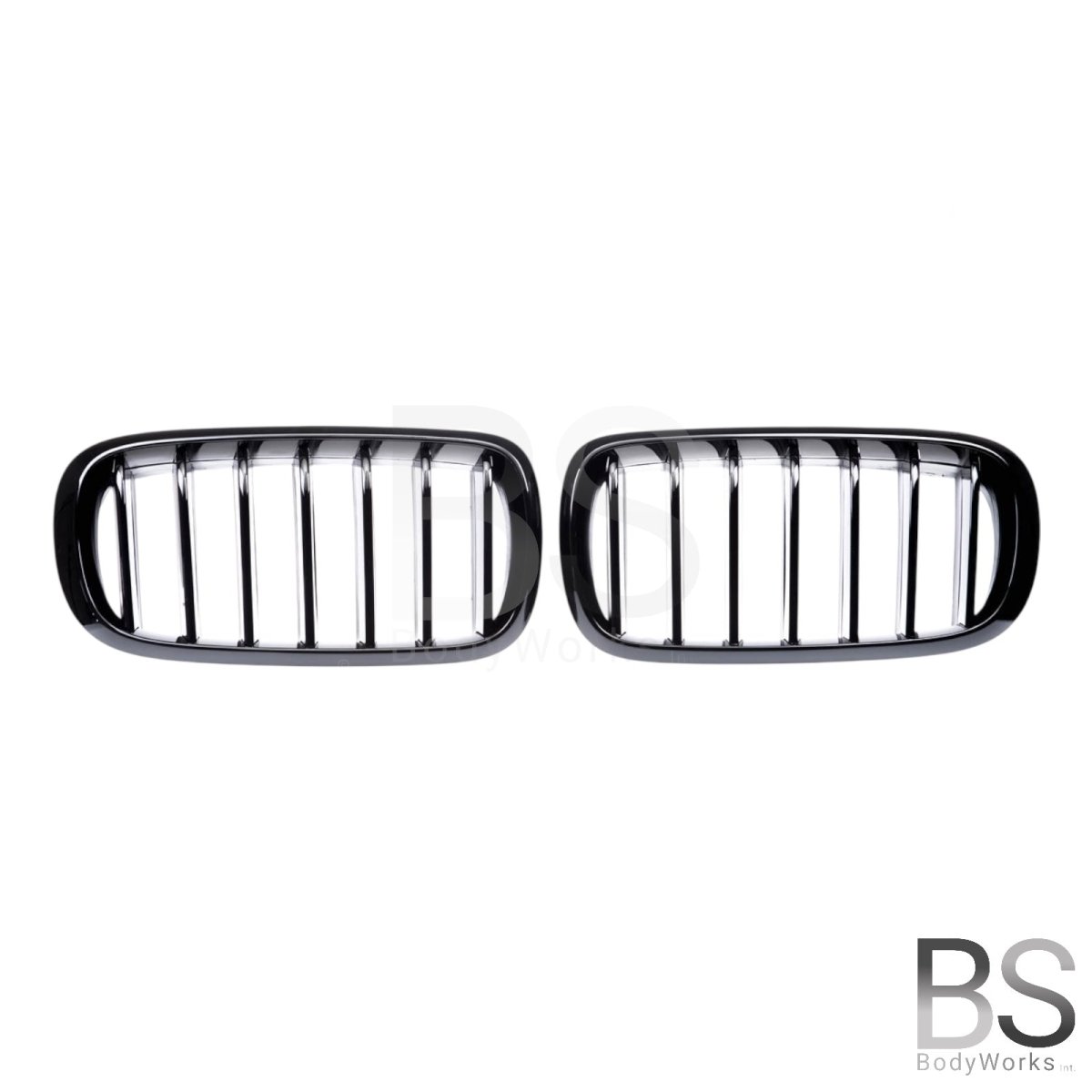 Nieren - BMW X5 F15 / F85 / X6 F16 / F86 - Mp Look - Hoogglans Zwart | 2014 - 2019 - Beamerstyling.nl