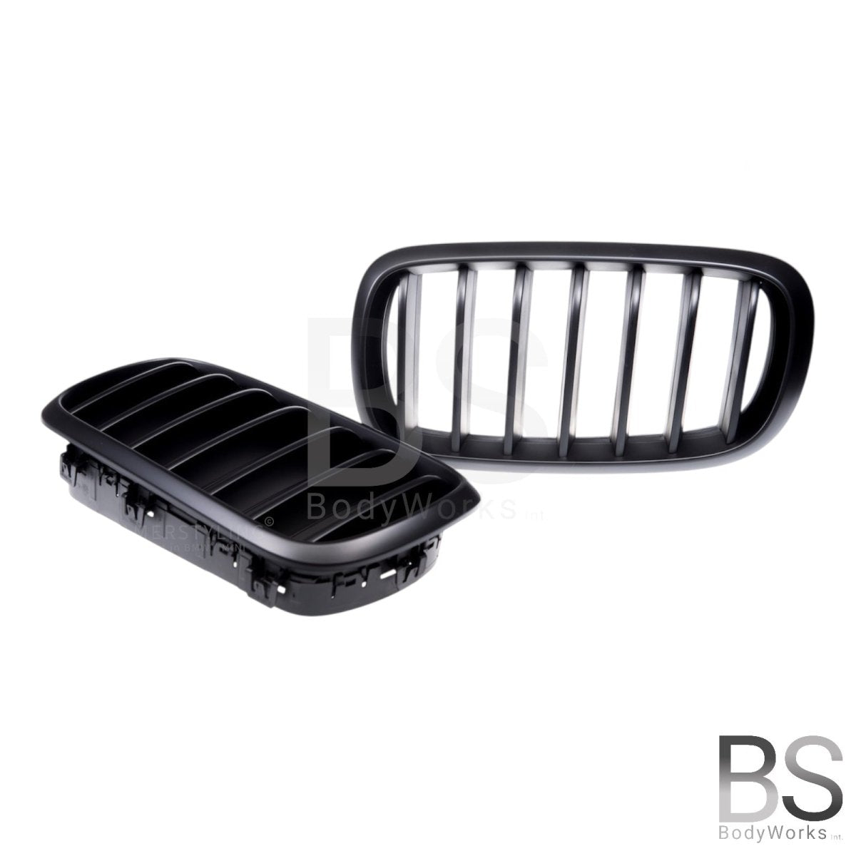 Nieren - BMW X5 F15 / F85 / X6 F16 / F86 - Mp Look - Mat Zwart | 2014 - 2019 - Beamerstyling.nl