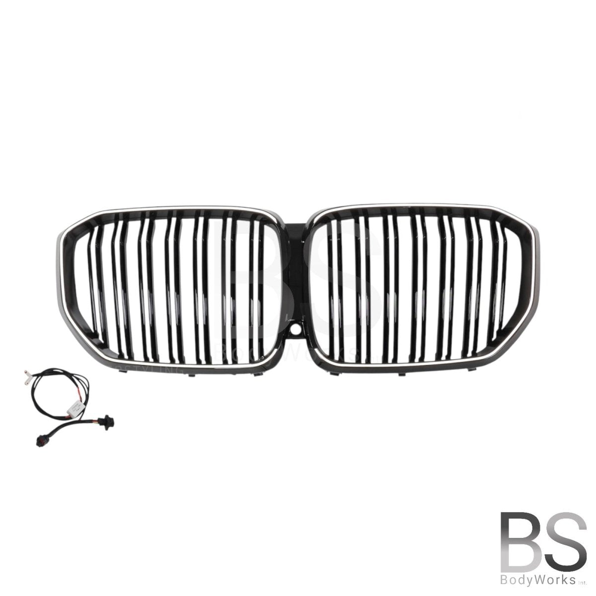 Nieren - BMW X5 G05 - LED - M Look - Hoogglans Zwart | 2018 - 03/2023 - Beamerstyling.nl