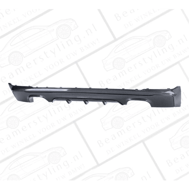 Performance Diffuser Carbon Look BMW F22 / F23 4 Uitlaten - Beamerstyling.nl