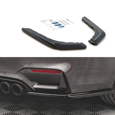 Achterbumper Splitters V2 - BMW M3 F80 & M4 F82 / F83 - Maxton Design