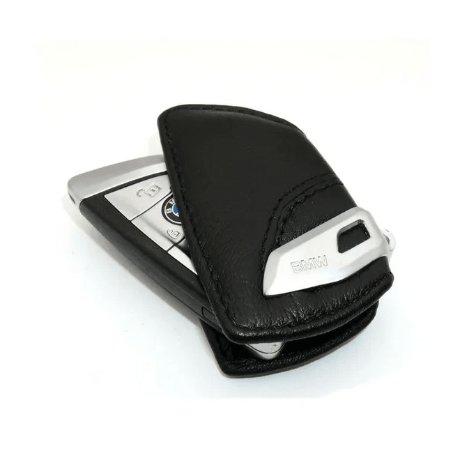 Sleuteletui - BMW G - Series - Leder/Edelstaal - Zwart | Origineel BMW - Beamerstyling.nl