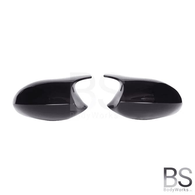 Spiegelkappen - BMW 1 Serie E87 - M Look - Hoogglans Zwart | 2004 - 2007 - Beamerstyling.nl