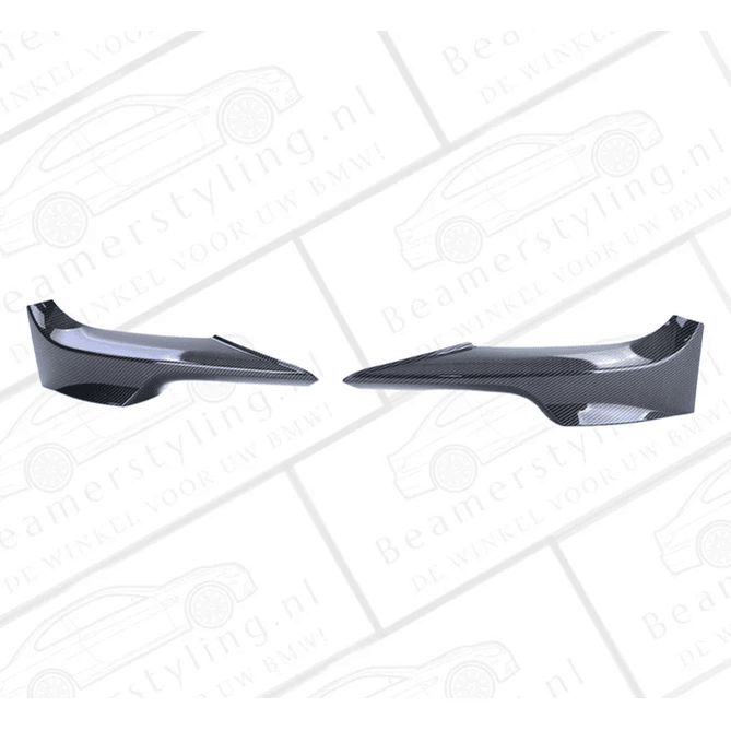 Splitters - BMW E92 / E93 - Voor M Pakket - Carbon Look | 2006-2010 - Beamerstyling.nl