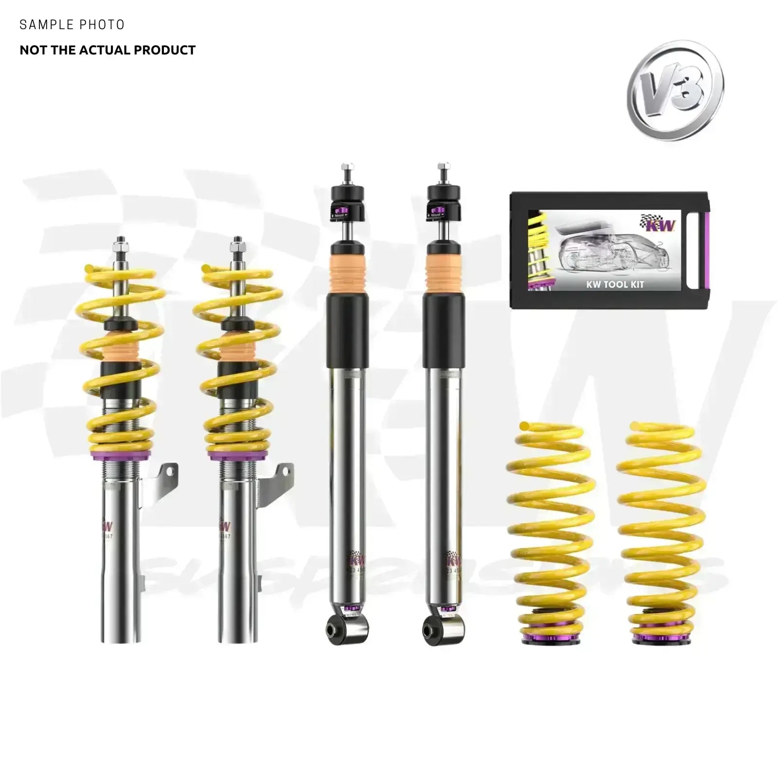 Kw Variant 3 Schroefset - BMW 5 Serie E34 Touring - 2Wd | Vanaf 11/1991