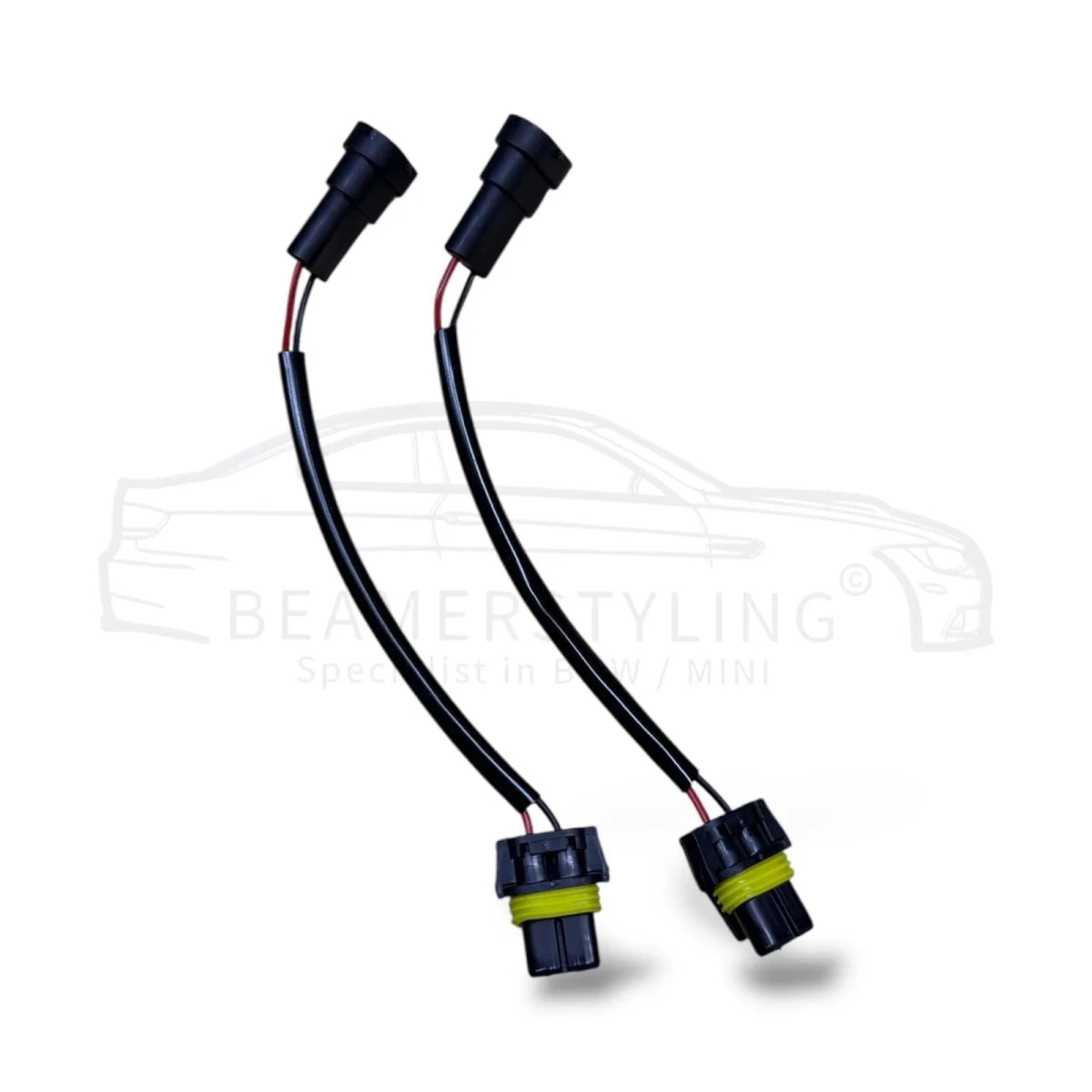 Verloopstekkers - H8/H9/H11 Naar HB4 - Set (2 Stuks) - Voor mistlampen - Beamerstyling.nl