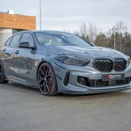 Front Lip V1 - BMW 1 Serie F40 - Hoogglans Zwart - Maxton Design