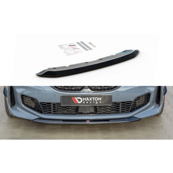 Front Lip V2 - BMW 1 Serie F40 - Hoogglans Zwart - Maxton Design