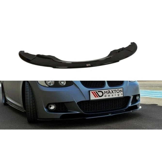 Front Lip - BMW E92 / E93 - M Pakket - Maxton Design | 06-10 — Glanzend Zwart