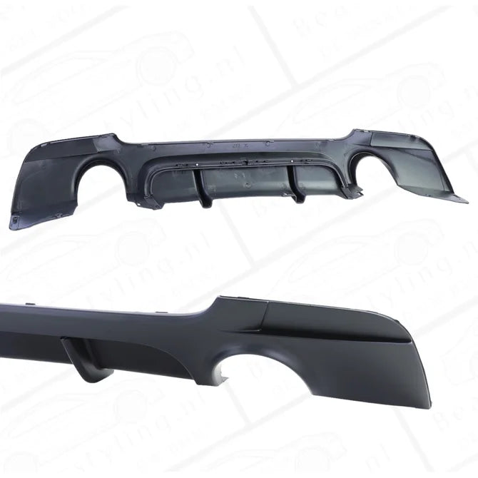 Diffuser - BMW E92 / E93 - M Performance Look - 335I / 335D - Mat Zwart | 2006-2014