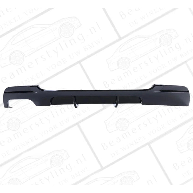 Diffuser - BMW E92 / E93 - M Performance Look - Glanzend Zwart | 2006-2014