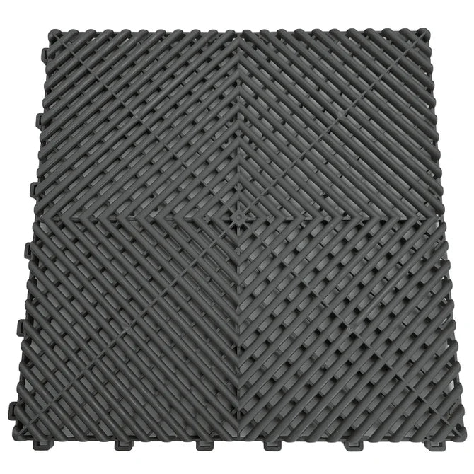 15,68M² Showroom Garagevloer - Grijs / Rood - 280Cmx560Cm