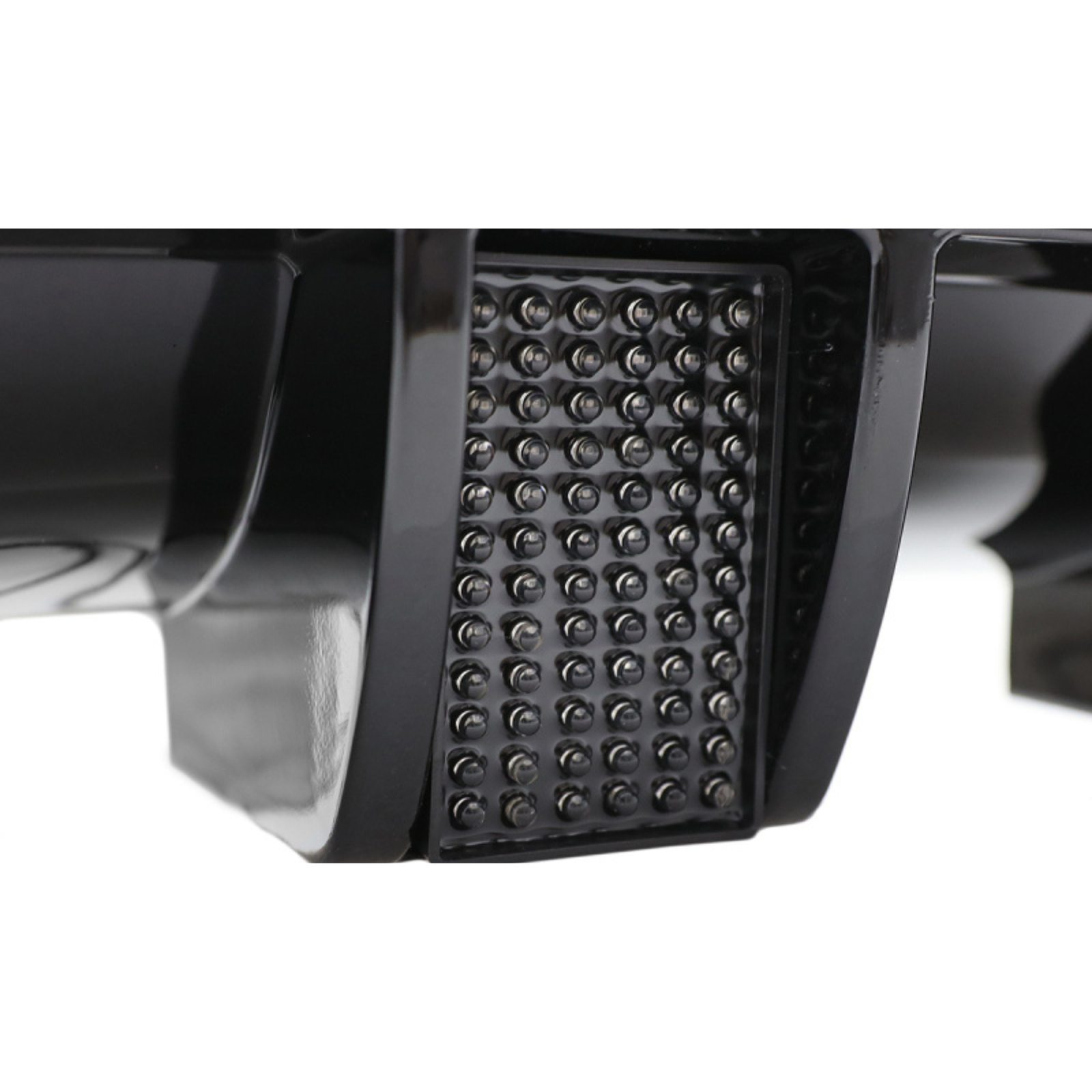 Diffuser - BMW M3 F80 | BMW M4 F82 F83 - Hoogglans Zwart - Met LED Remlicht | 13-18