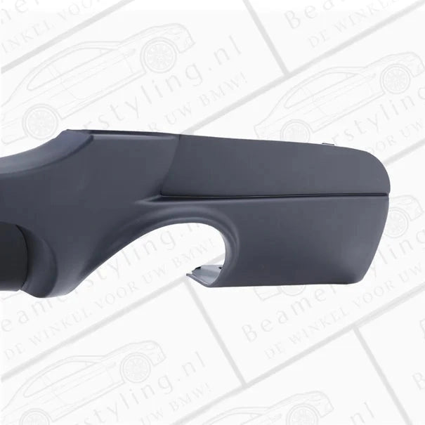 Diffuser - BMW E90 / E91 - Performance Look - 335I/D - Mat Zwart | 05-12