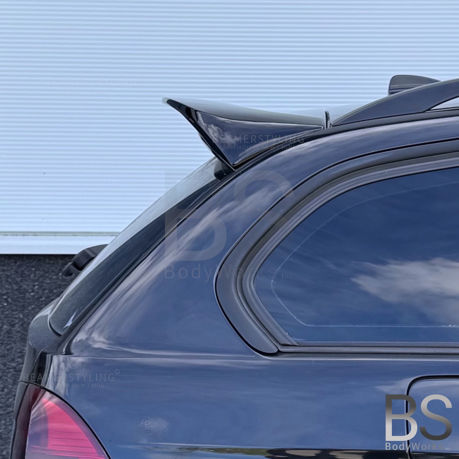 Dakspoiler - BMW E91 Touring - Performance Look - Hoogglans Zwart | 2005-2013