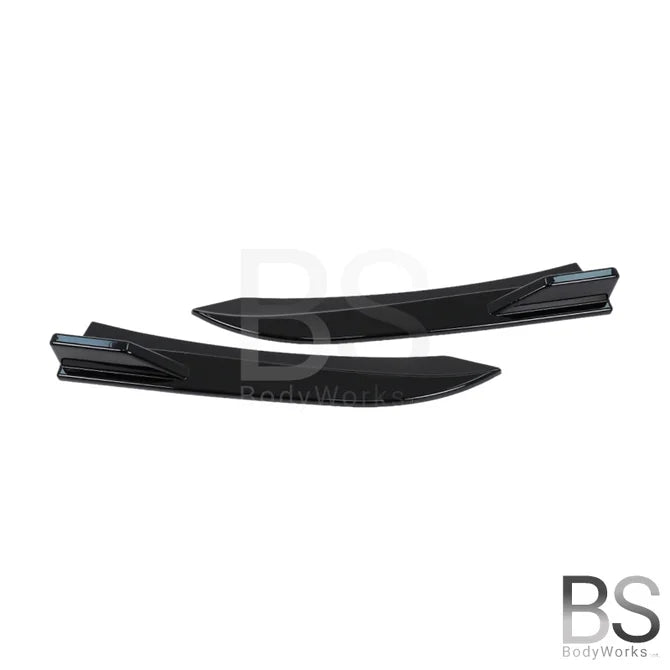 Achterbumper Splitters - BMW F30 / F31 - Hoogglans Zwart | 2012-2019