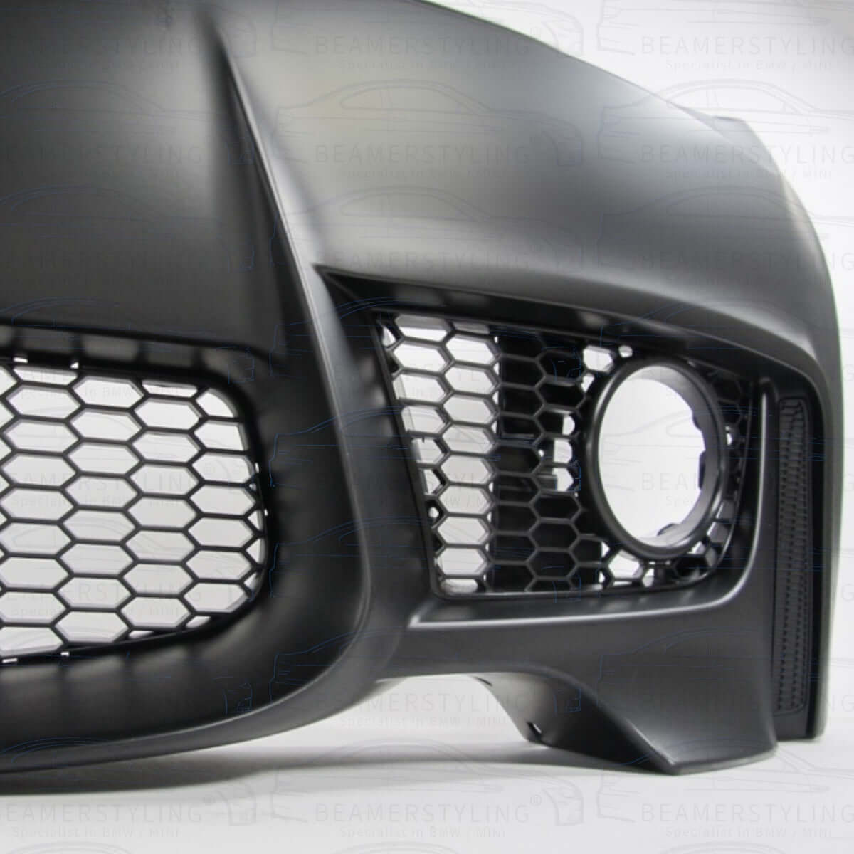 1M Look Voorbumper - BMW E81 E87 E82 E88 - Met Sra | 2004 - 2012 - Beamerstyling.nl