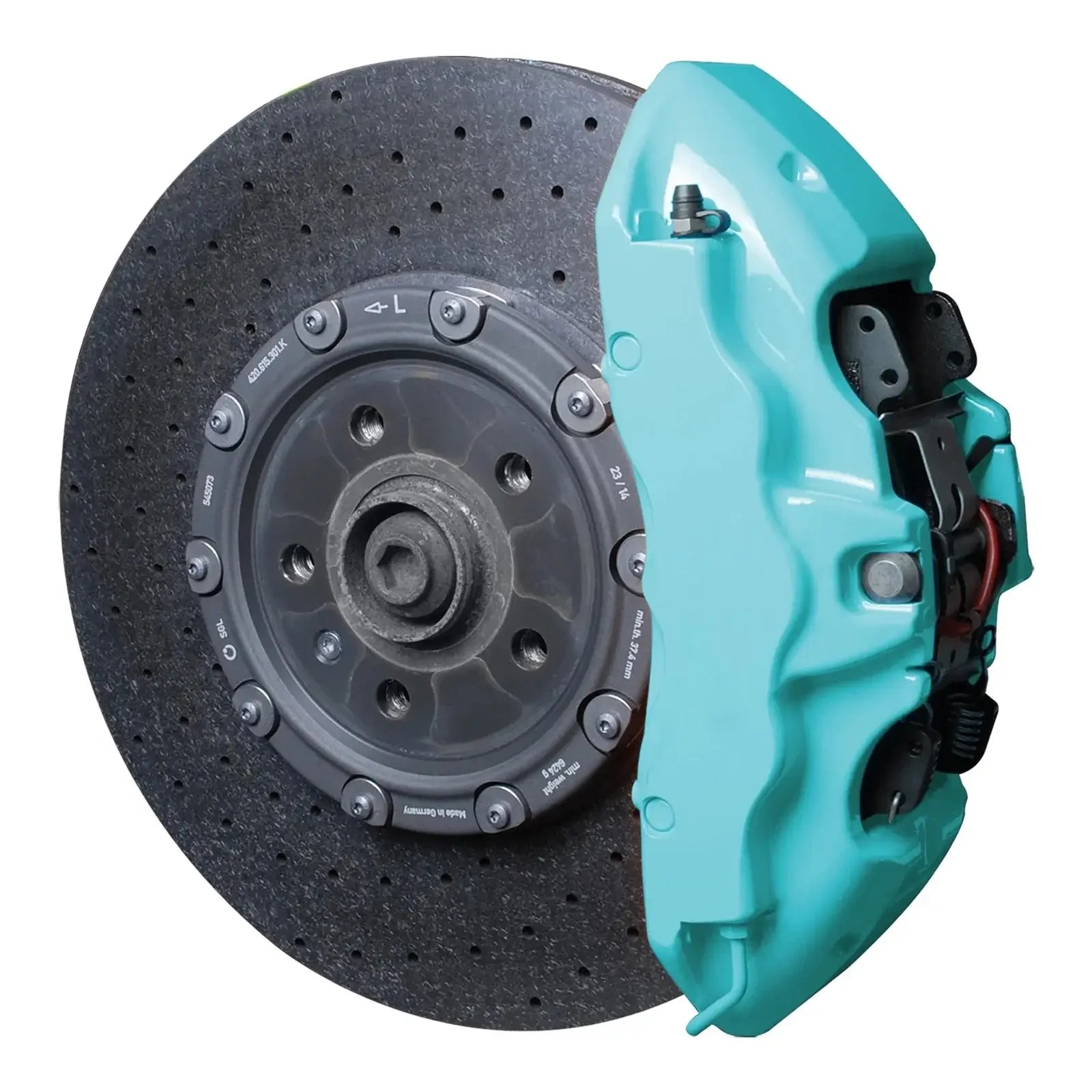 Foliatec® Remklauwverf - 3 Componenten Lak - Complete 7-Delige Kit | Pepper Mint