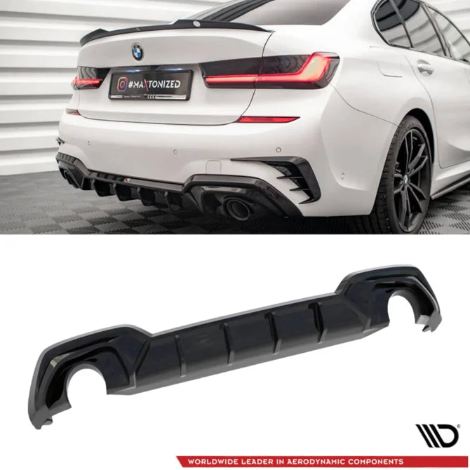 Diffuser - BMW G20 / G21 - M Pakket - Maxton Design | 19-22
