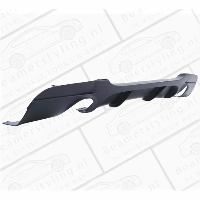 Diffuser - BMW E90 / E91 - Performance Look - 335I/D - Mat Zwart | 05-12
