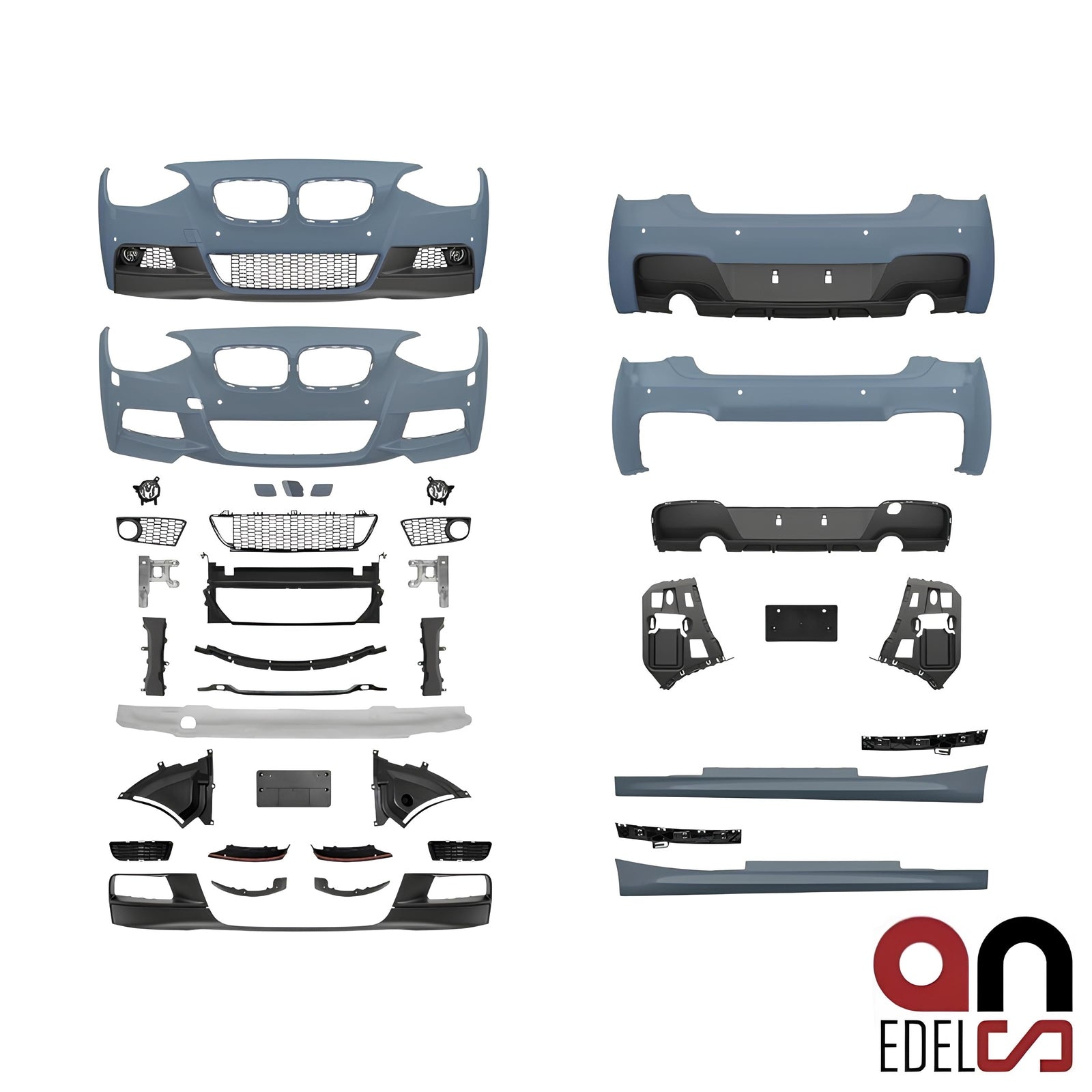 Bumper Pakket - BMW 1 Serie F21 (3D) - M135I Performance Look | 11-15