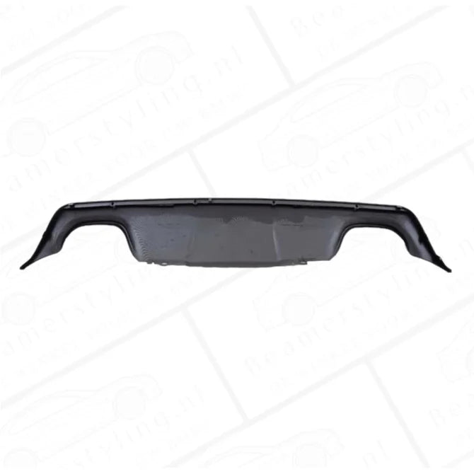 Diffuser - BMW E60 / E61 - Carbon Look - 4 Uitlaten | 2003-2010