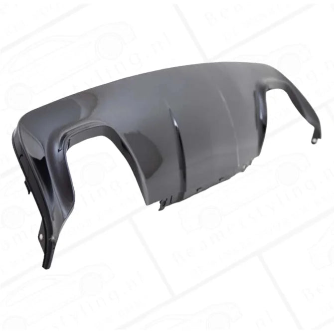 Diffuser - BMW E60 / E61 - Hoogglans Zwart - 4 Uitlaten | 2003-2010