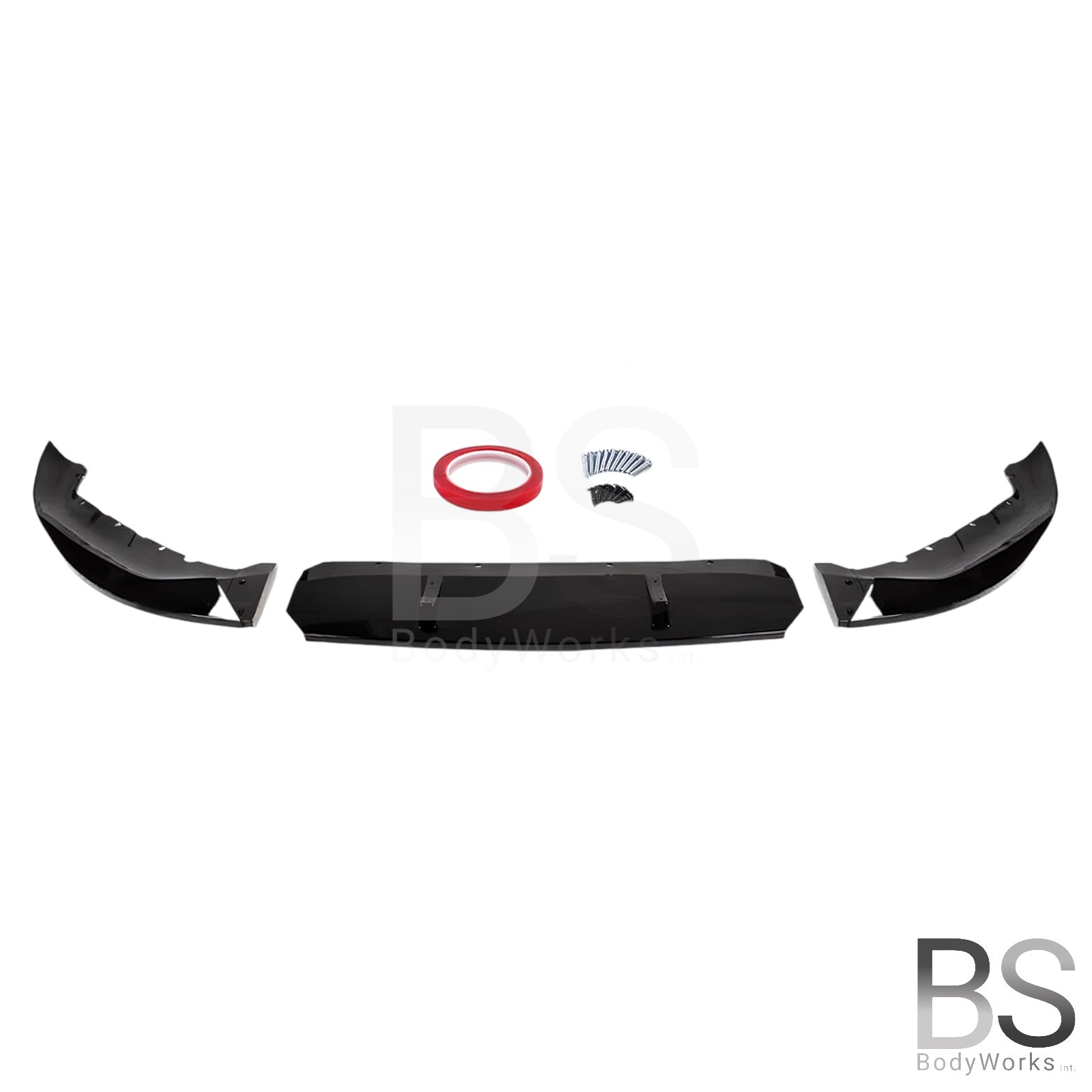 Front Lip - BMW 5 Serie G30LCI / G31LCI - Mp Look - Hoogglans Zwart | 20-24