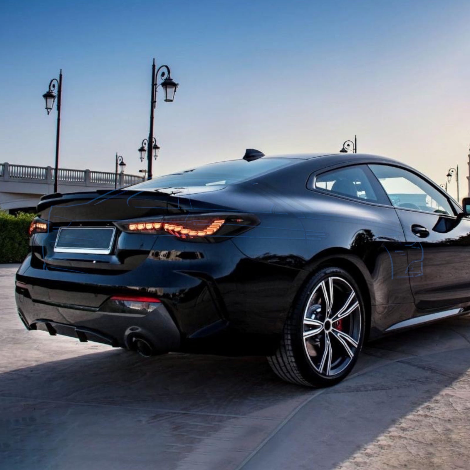 OLED Achterlichten - BMW G22 / G23 / G26 - - Smoke | 2020+