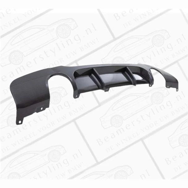 Diffuser - BMW E90 / E91 - Performance Look - 335I/D - Carbon Look | 05-12