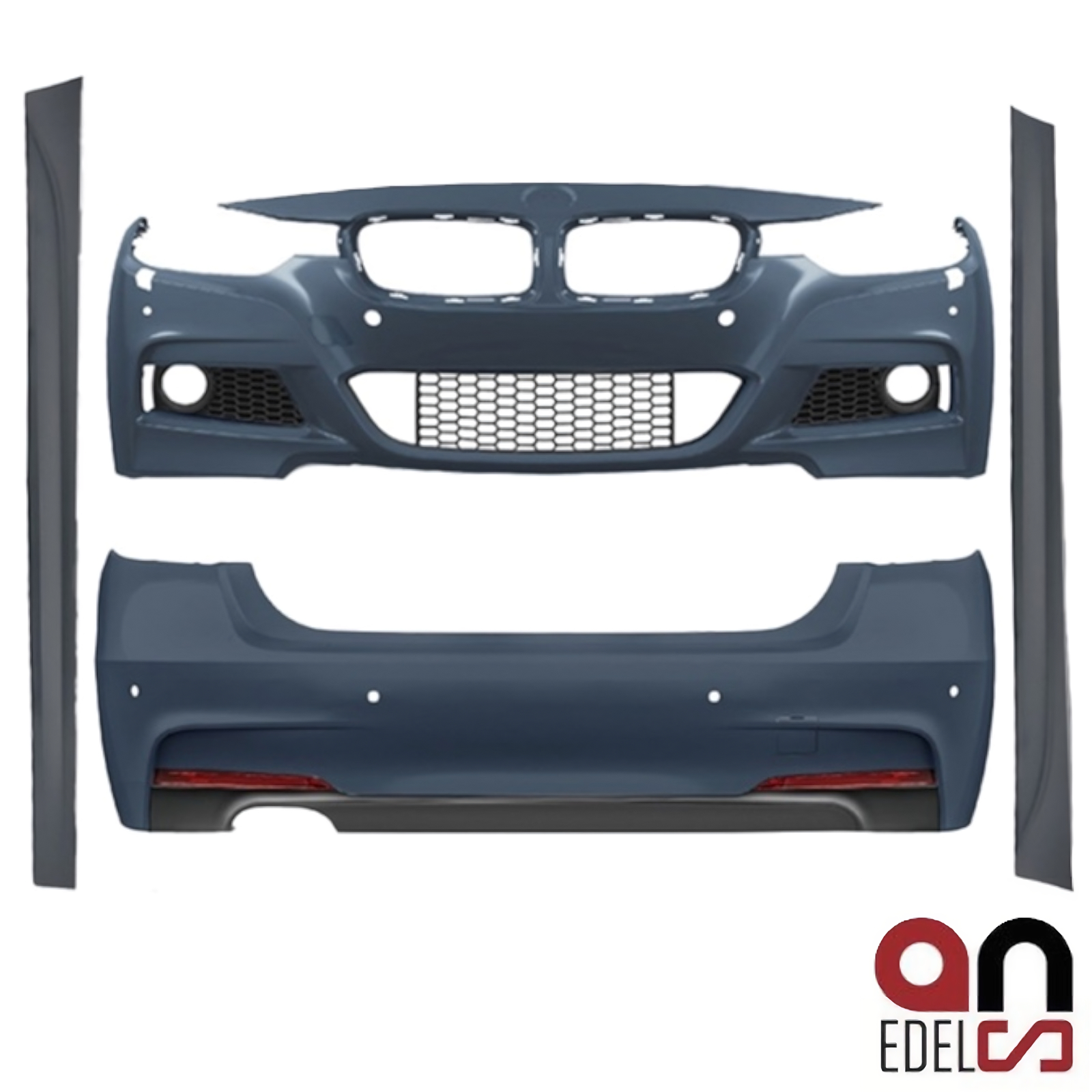 An Bumper Pakket - BMW F30 Sedan - M Pakket Look | 2012-2019
