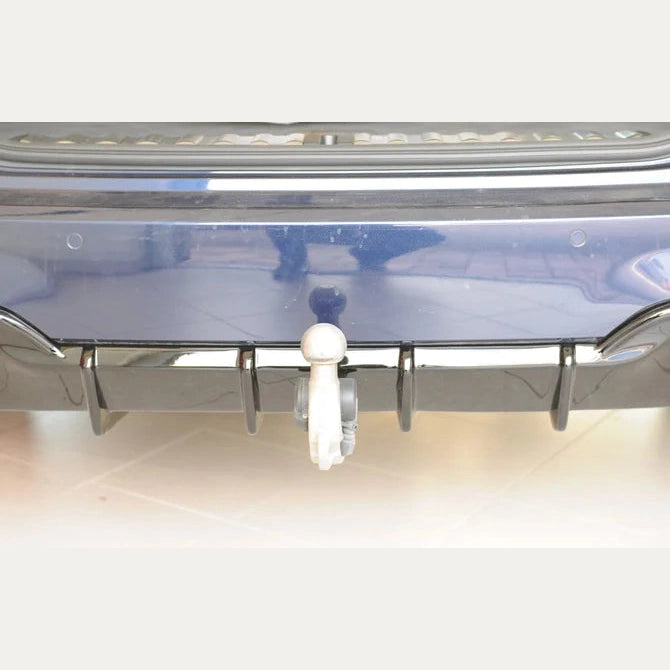 Diffuser - BMW G20 / G21 - Rieger Tuning - Met Trekhaak | 19-22 — Hoogglans Zwart