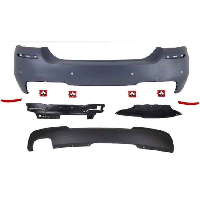 Achterbumper M Pakket Look BMW 5 Serie F10 Sedan