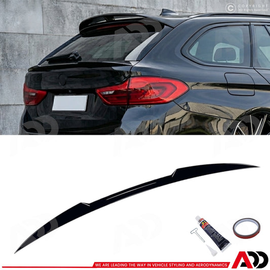 Middenspoiler - BMW 5 Serie G31 Touring - Hoogglans Zwart | 2017-2024