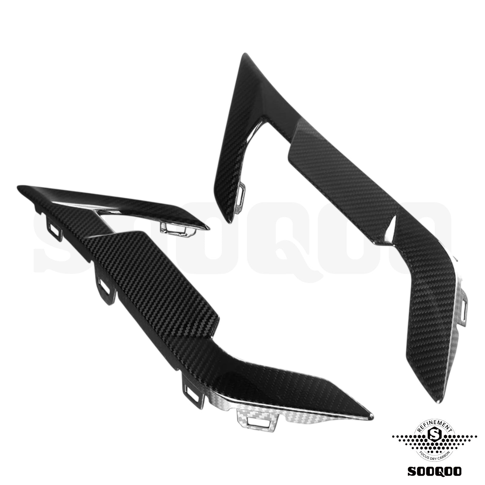 Carbon Fender Covers - BMW X6 M F96LCI - Pre-Preg | Sooqoo