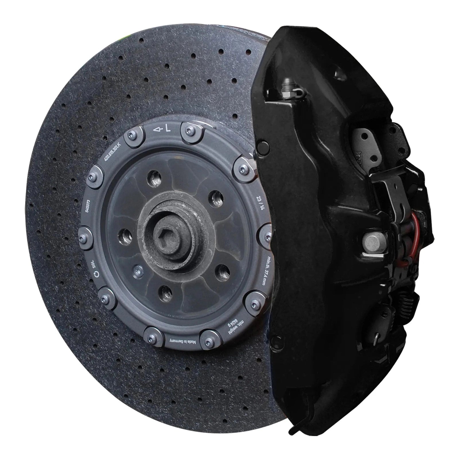 Foliatec® Remklauwverf - 3 Componenten Lak - Complete 7-Delige Kit | Midnight Black Matt