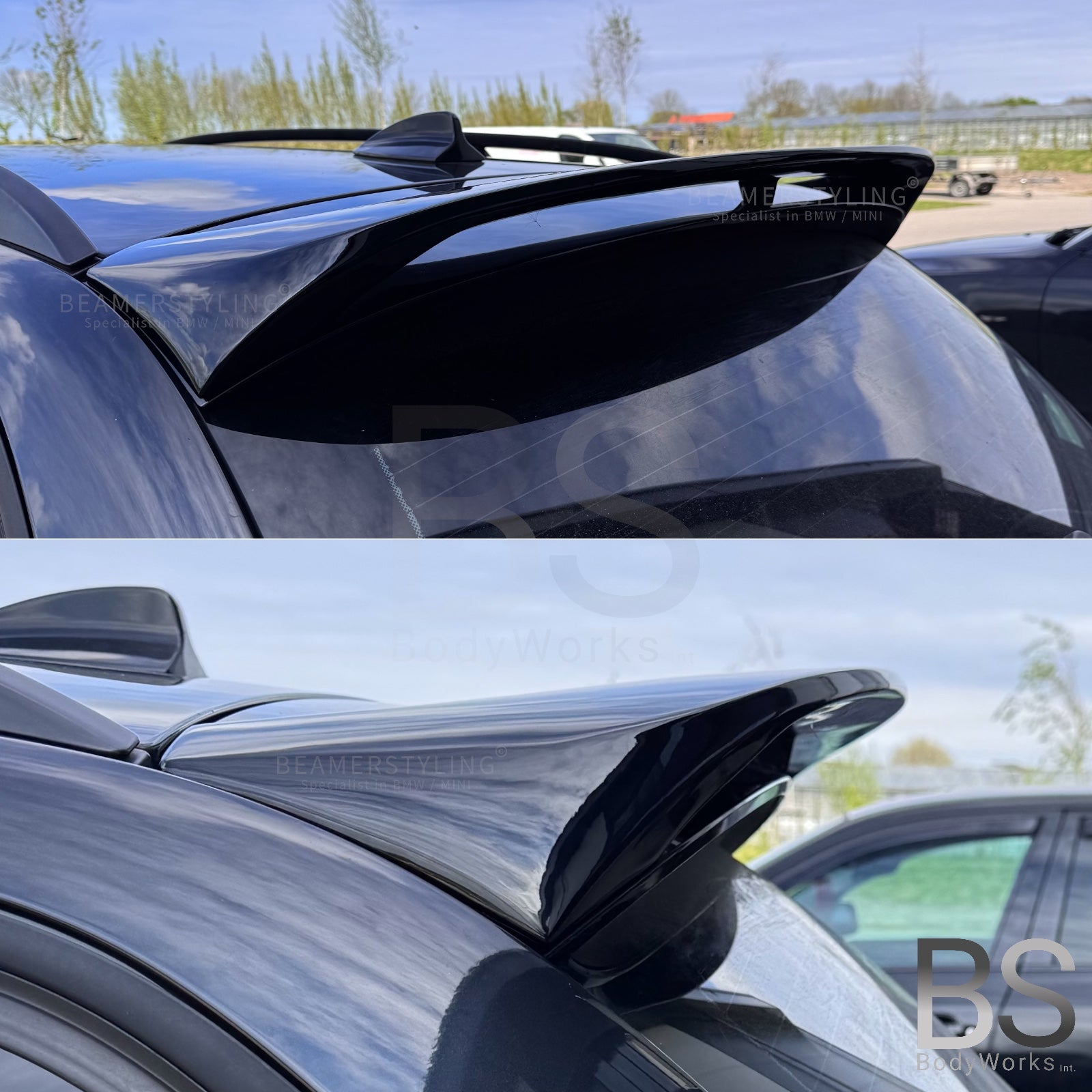 Dakspoiler - BMW E91 Touring - Performance Look - Hoogglans Zwart | 2005-2013