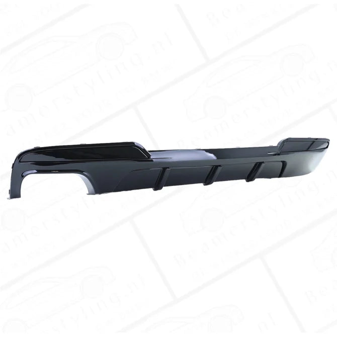 Diffuser - BMW F10 / F11 - M Performance Look - 535I / 535D - Glanzend Zwart | 10-17