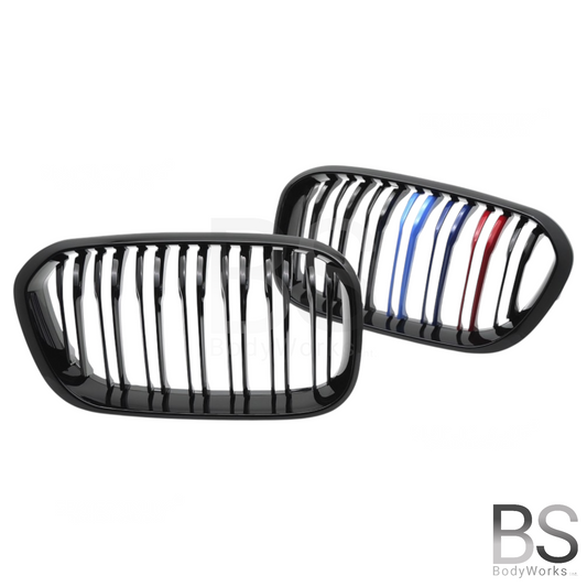 Nieren - BMW F20LCI / F21LCI - M Kleuren - Hoogglans Zwart | 2015-2019