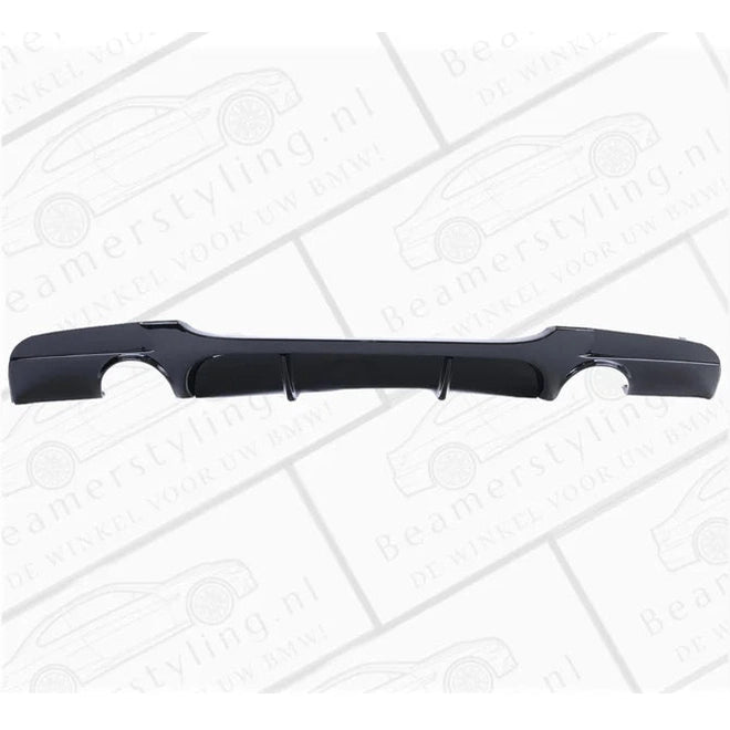 Diffuser - BMW E90 / E91 - Performance Look - 335I/D - Hoogglans Zwart | 05-12