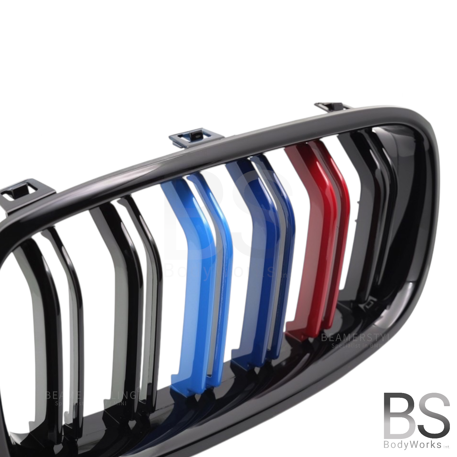 Nieren - BMW F30 / F31 - M Kleuren - Hoogglans Zwart | 2012-2019