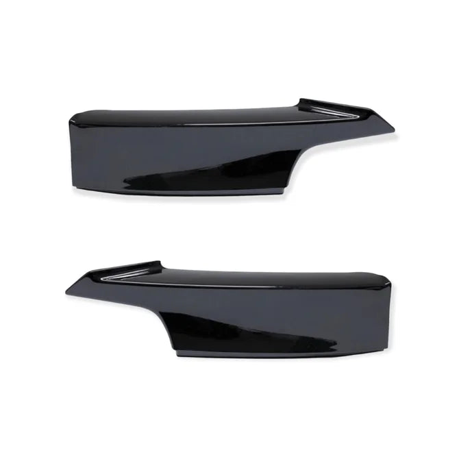 Front Lip / Spoiler Zwart 3 Delig M Performance Look BMW 3 Serie F30 / F31